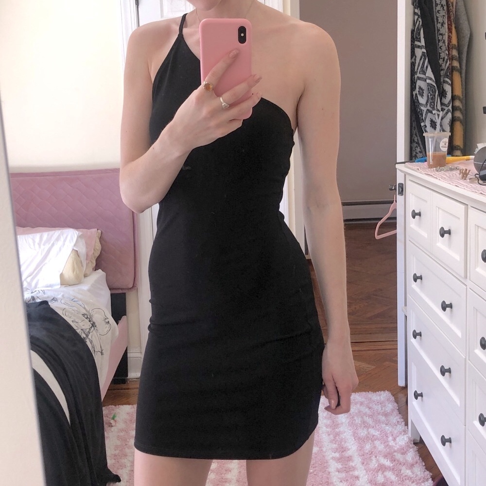 Urban outfitters one shoulder mini dress 🖤